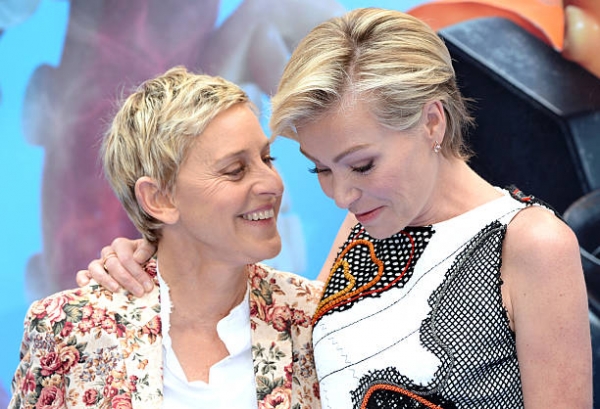 Ellen DeGeneres Portia De Rossi Living Apart